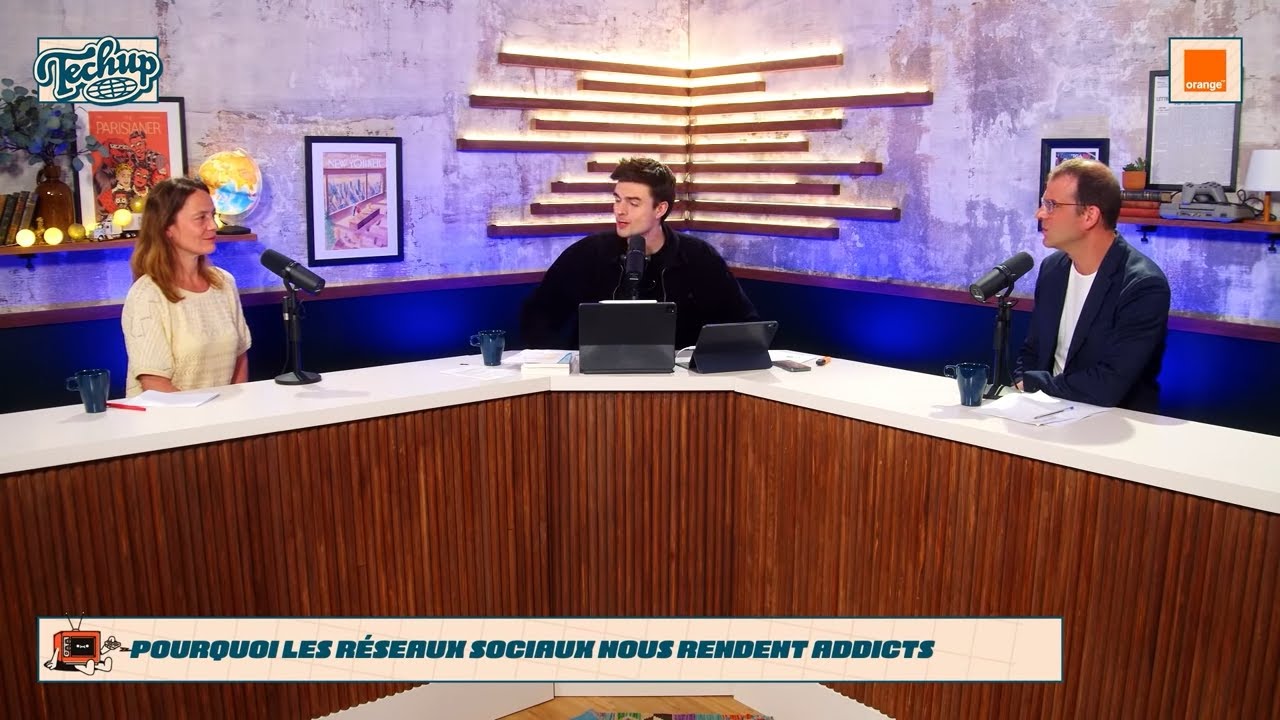 Attention et mémoire dans les réseaux sociaux / HugoDecrypte TECHUP en direct avec !Orange