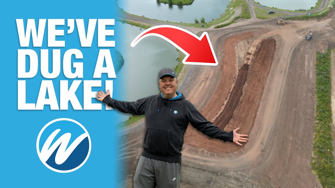 We're Digging Our OWN Fishing Lake!