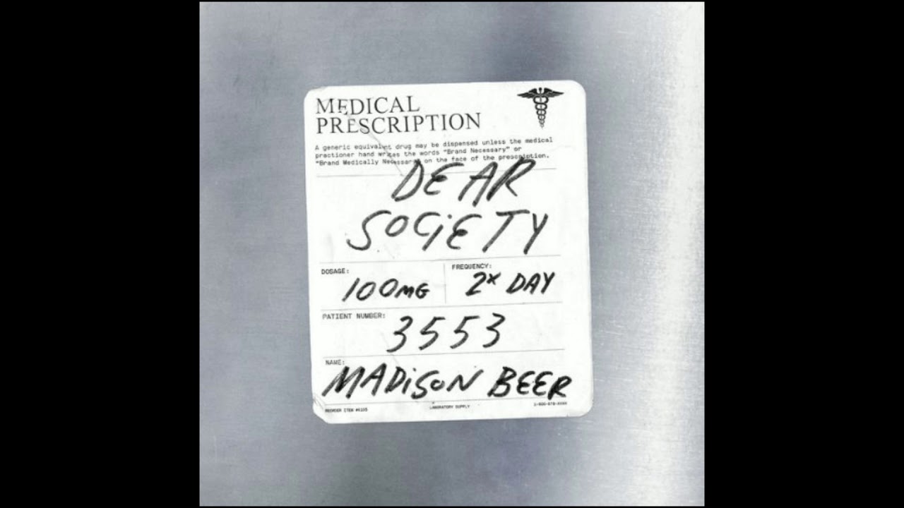 [ AUDIO ] Madison Beer - Dear Society