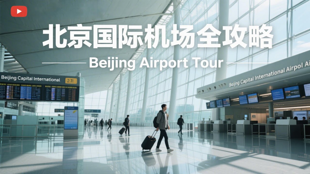 Beijing International Airport (PEK) T3 Full Tour - 北京首都机场