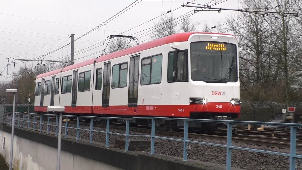 Stadtbahn Dortmund - Bremsversuche mit dem ersten modernisierten B-Wagen
