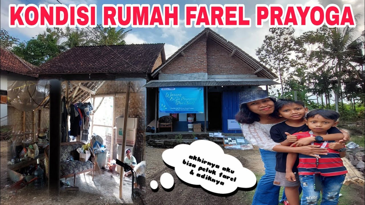 KONDISI RUMAH FAREL PRAYOGA YG SEKARANG  ‼️310822 update terbaru NEWS