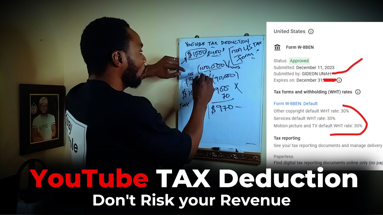 YouTube TAX Deductions Explained | Avoid Paying High TAXES in 2026