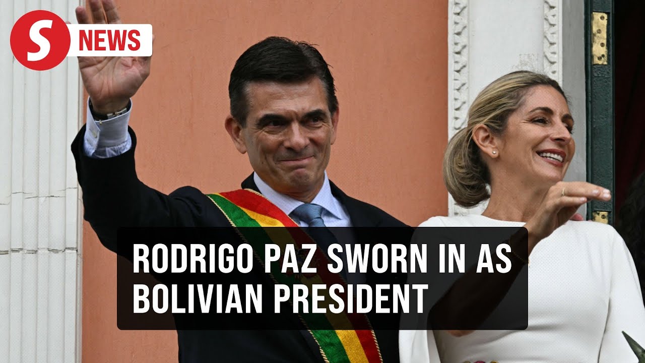 Bolivia's new president Rodrigo Paz takes the helm