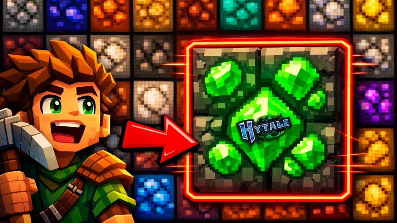 РУДЫ в HYTALE — новый гайд: где копать и какая кирка нужна