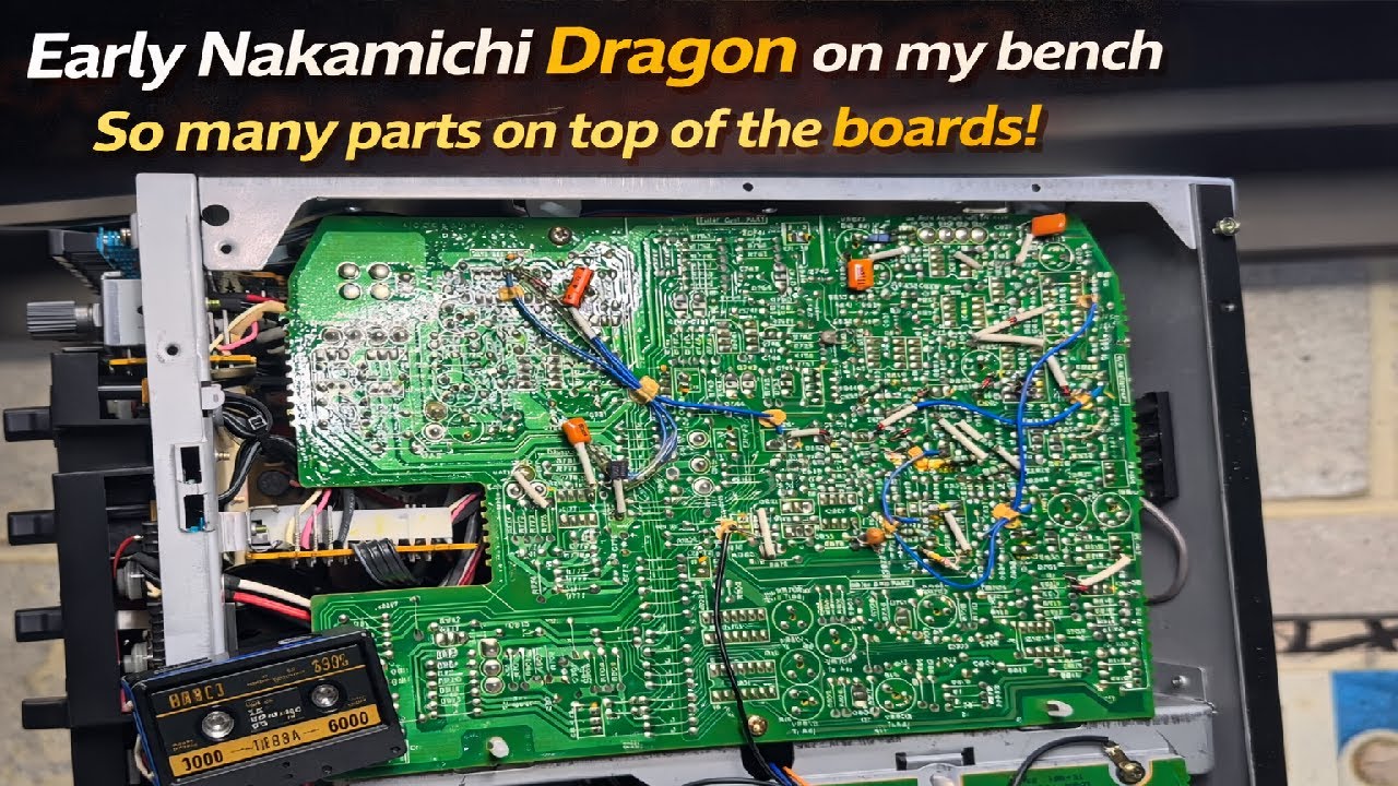 Ранние модели Nakamichi Dragon на скамейке запасных | Внутренние отличия