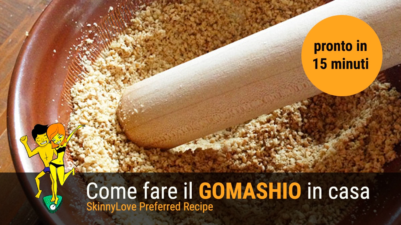 Come fare il GOMASHIO in casa
