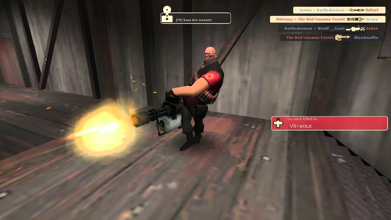 Комментарии к игровому процессу TF2 &mdash; KOTH Badlands: Soldier