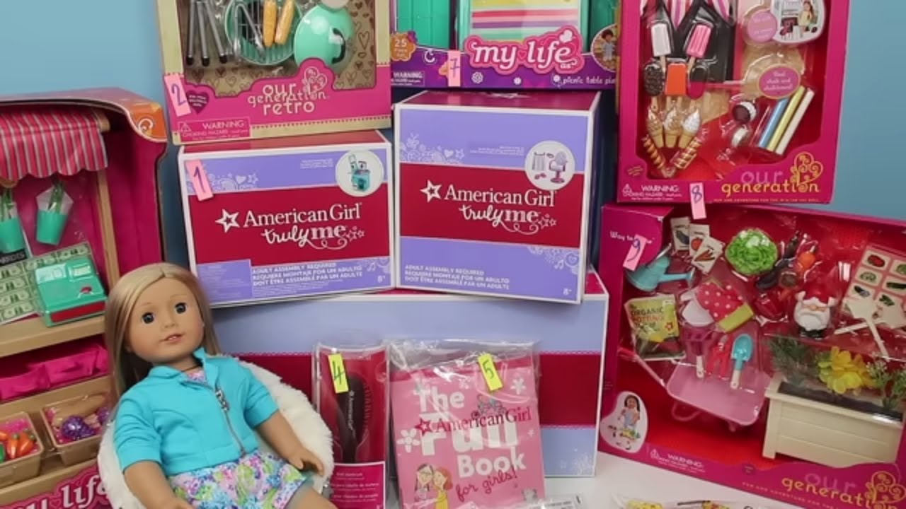 American Girl Yeni Bebeğimizle Çarkıfelek Kombin Challenge Bebek Eşyaları Bidünya Oyuncak