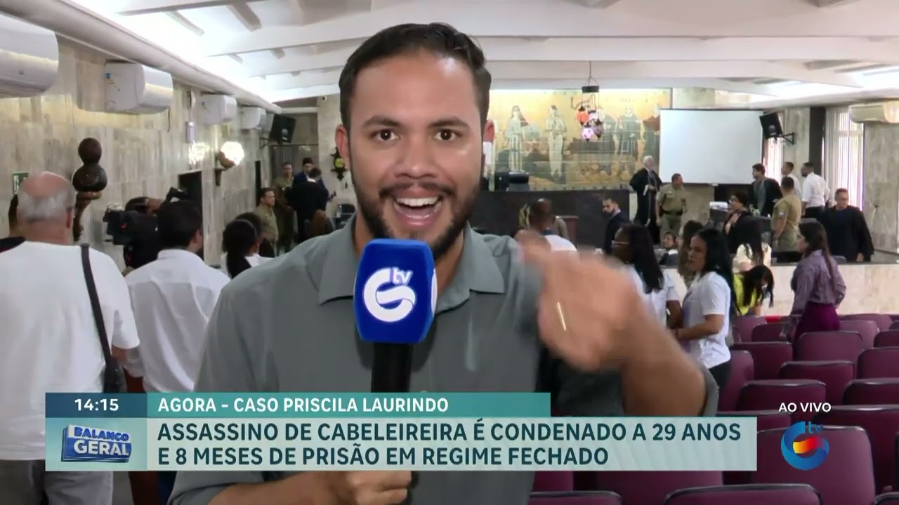 Caso Priscila Laurindo: Assassino é condenado a 29 anos e 8 meses de prisão em regime fechado