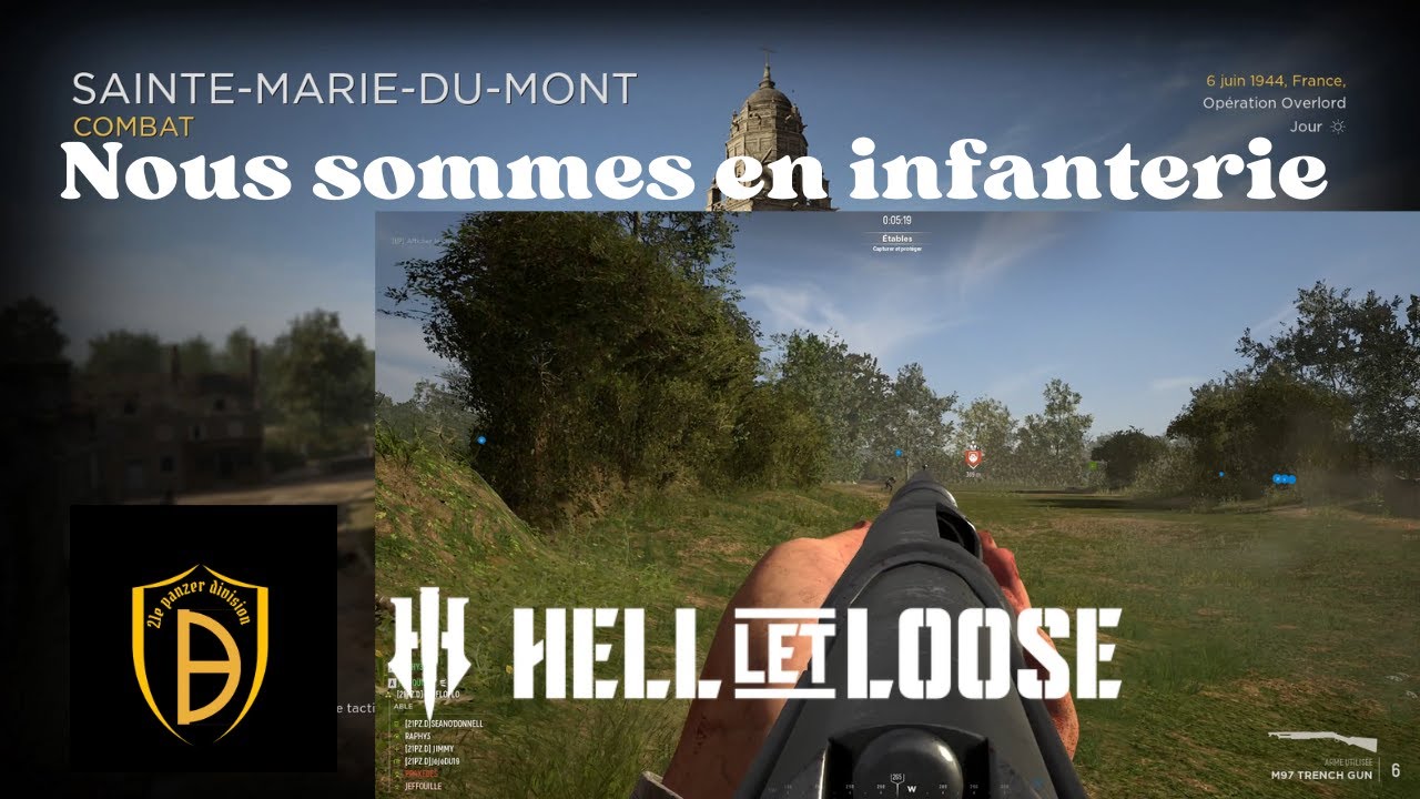 Nous sommes en infanterie ¦ Hell Let Loose PC Gameplay Fr