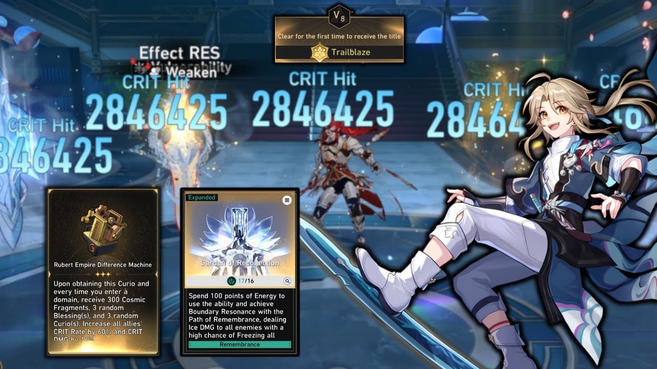 Perma Freeze Full Run with Rubert Empire Curio & E6 YANQING ! Divergent Universe V8