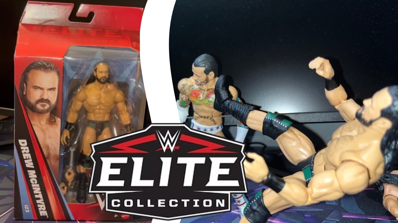 WWE ELITE 123 DREW MCINTYRE REVIEW