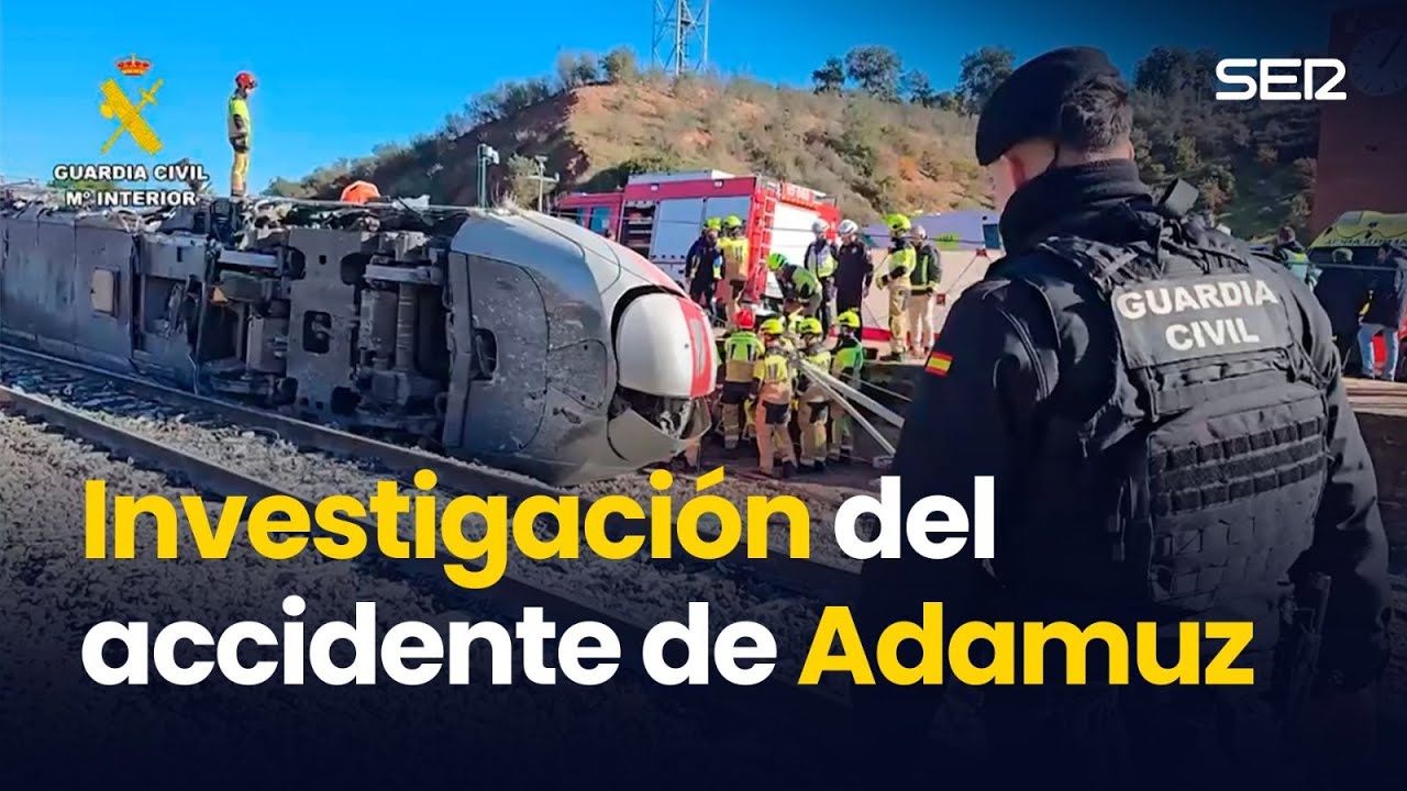 INVESTIGACIÓN del accidente de trenes de ADAMUZ