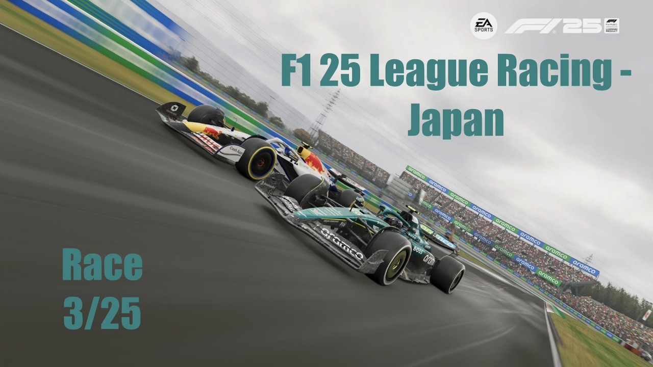 F1 League Racing - Japan 🇯🇵 - Race 3/25