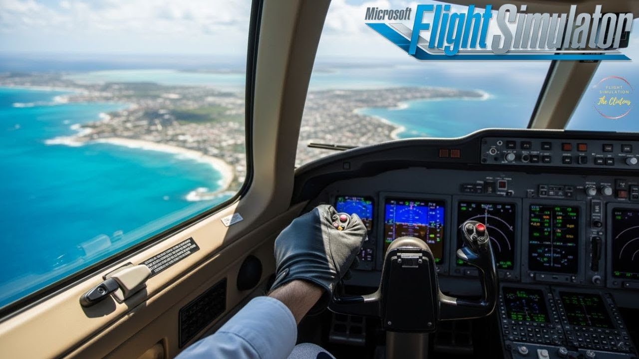 Citation X Bahamas: High-Speed Descent into Nassau from Freeport Approach #PilotLife #AerialViews