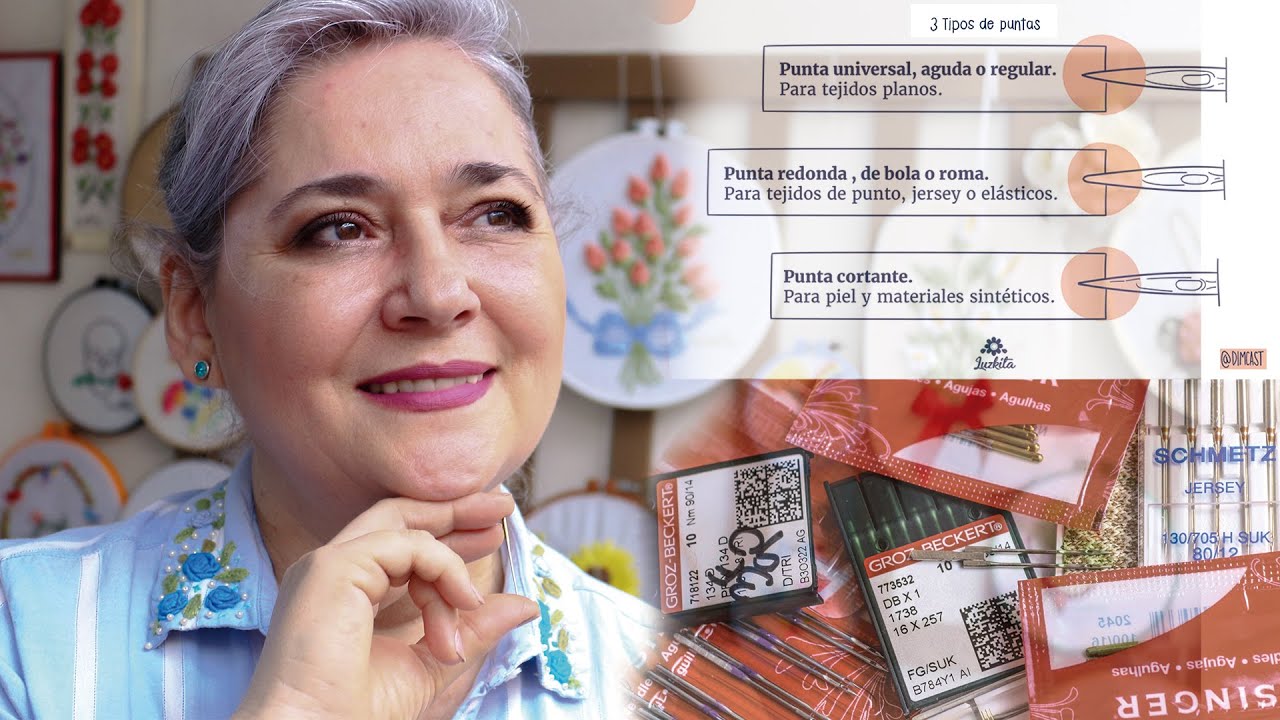 Cómo elegir la aguja correcta, según el tipo de tela y otros consejos útiles-:Hablemos de agujas