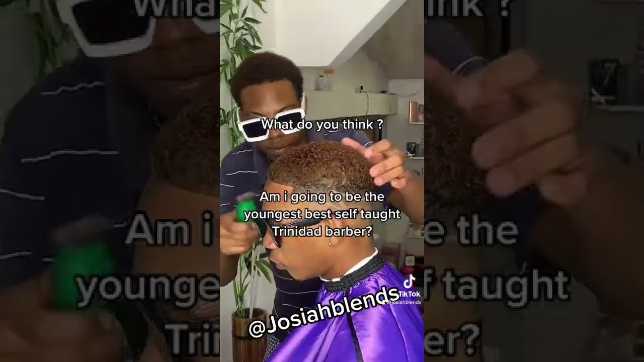Trinidad barber josiahblends 😏😊💈
