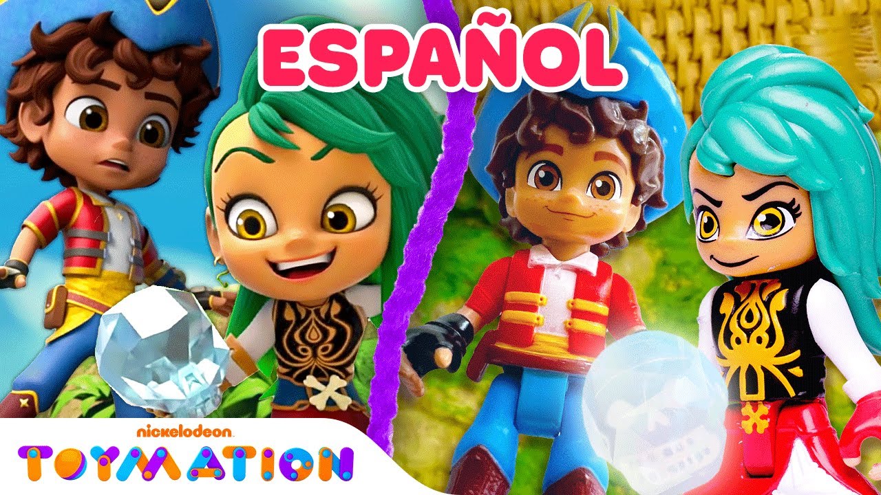Santiago Rescata el Diamante Calavera de Bonnie Bones 💀Juguetes de Santiago de los Mares | Toymation