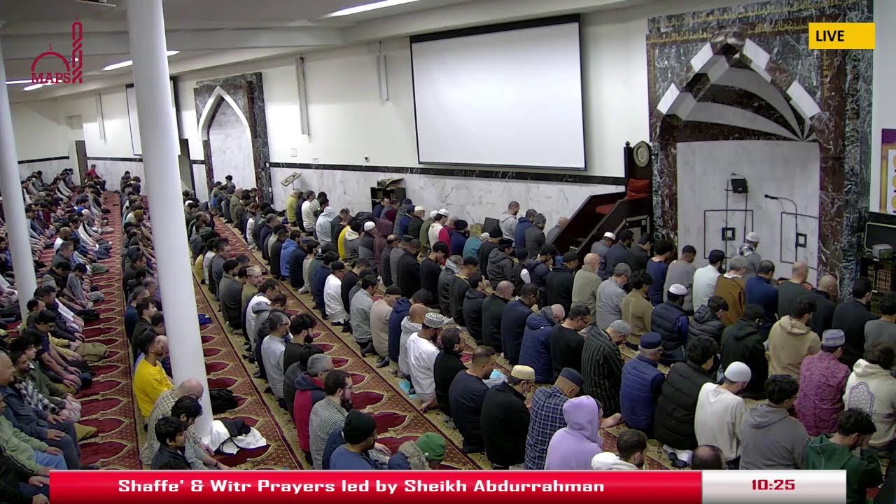 21st Taraweeh of Ramadan 2026-1447 | Sh. Aslam Acha | Sh. Abdurrahman Musa | MAPS Redmond