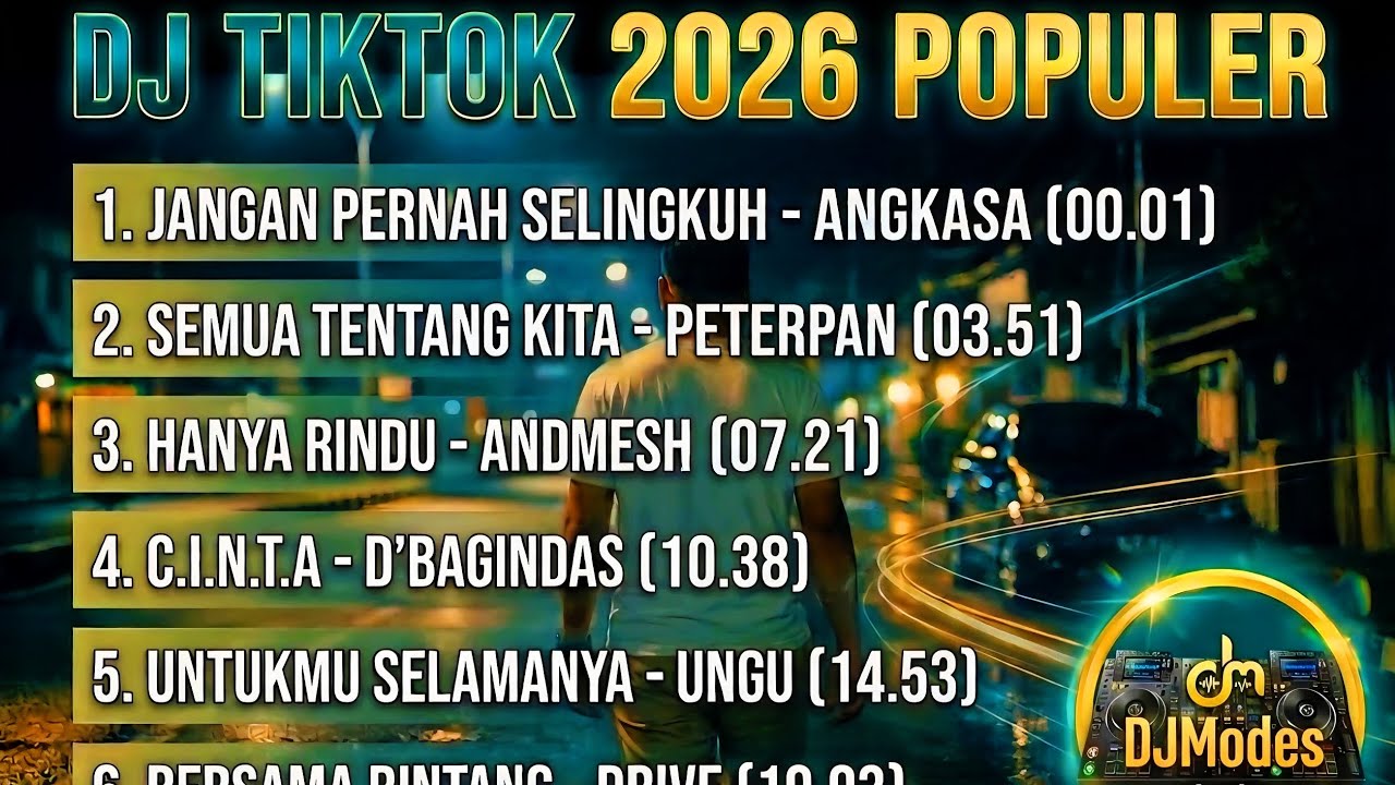 DJ TikTok 2026 Populer | Santai Sejenak Nikmati Hari - DJModes Production