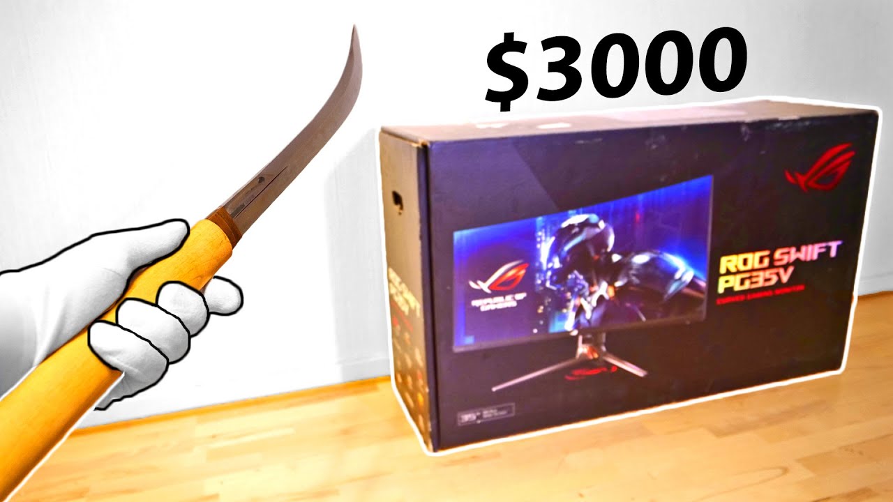 The Ultimate Gaming Monitor Unboxing - ASUS ROG PG35VQ Ultrawide 200Hz