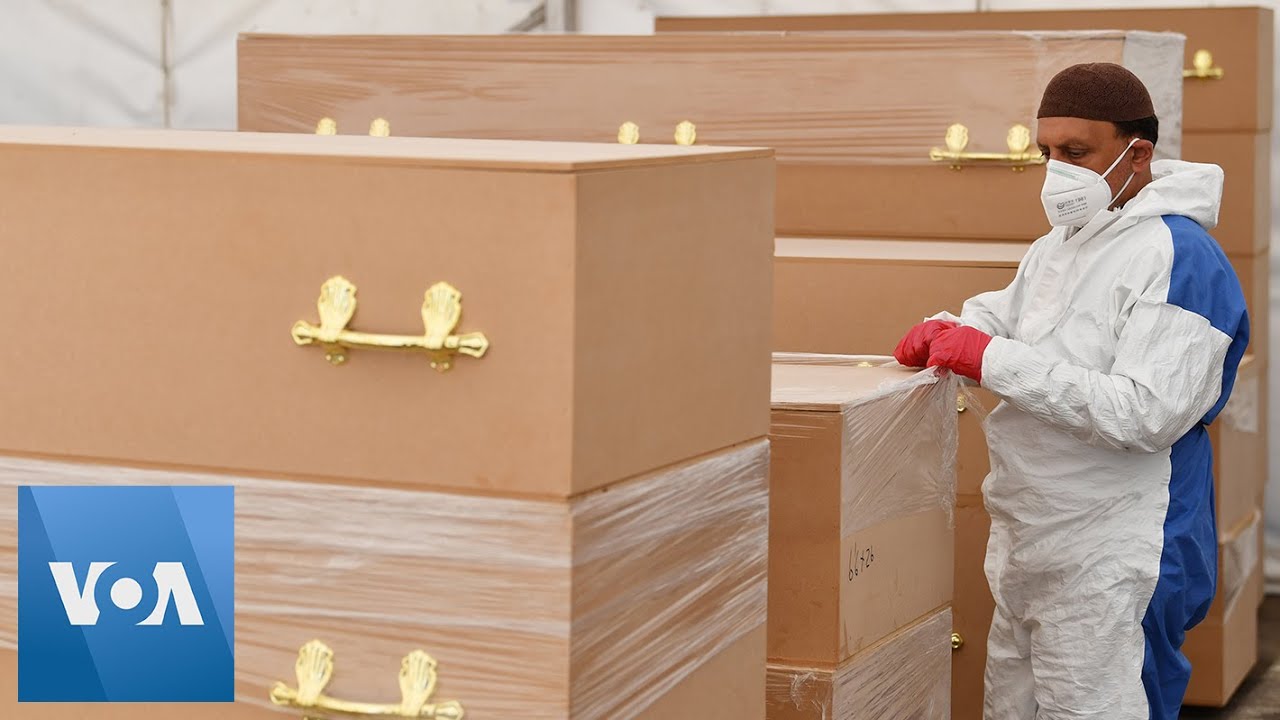 Coronavirus: UK Mosque Builds Morgue in Parking Lot