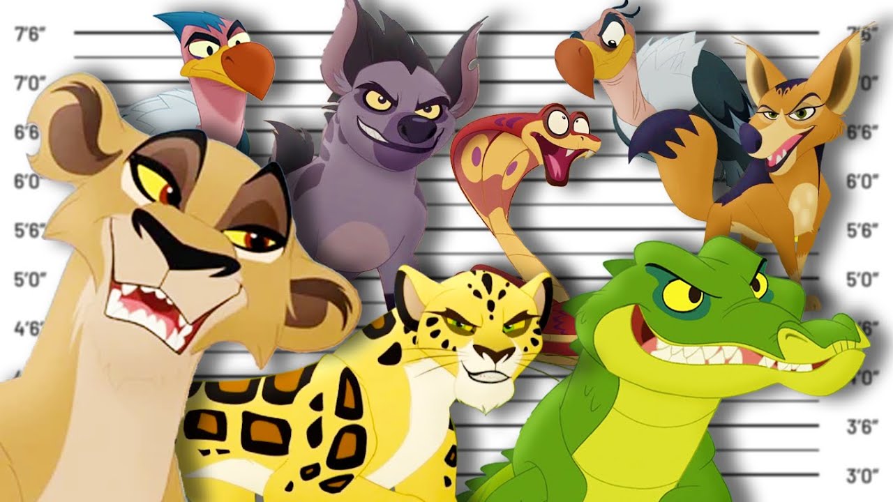 If ALL Lion Guard Villains Were Charged For Their Crimes (Season 1)