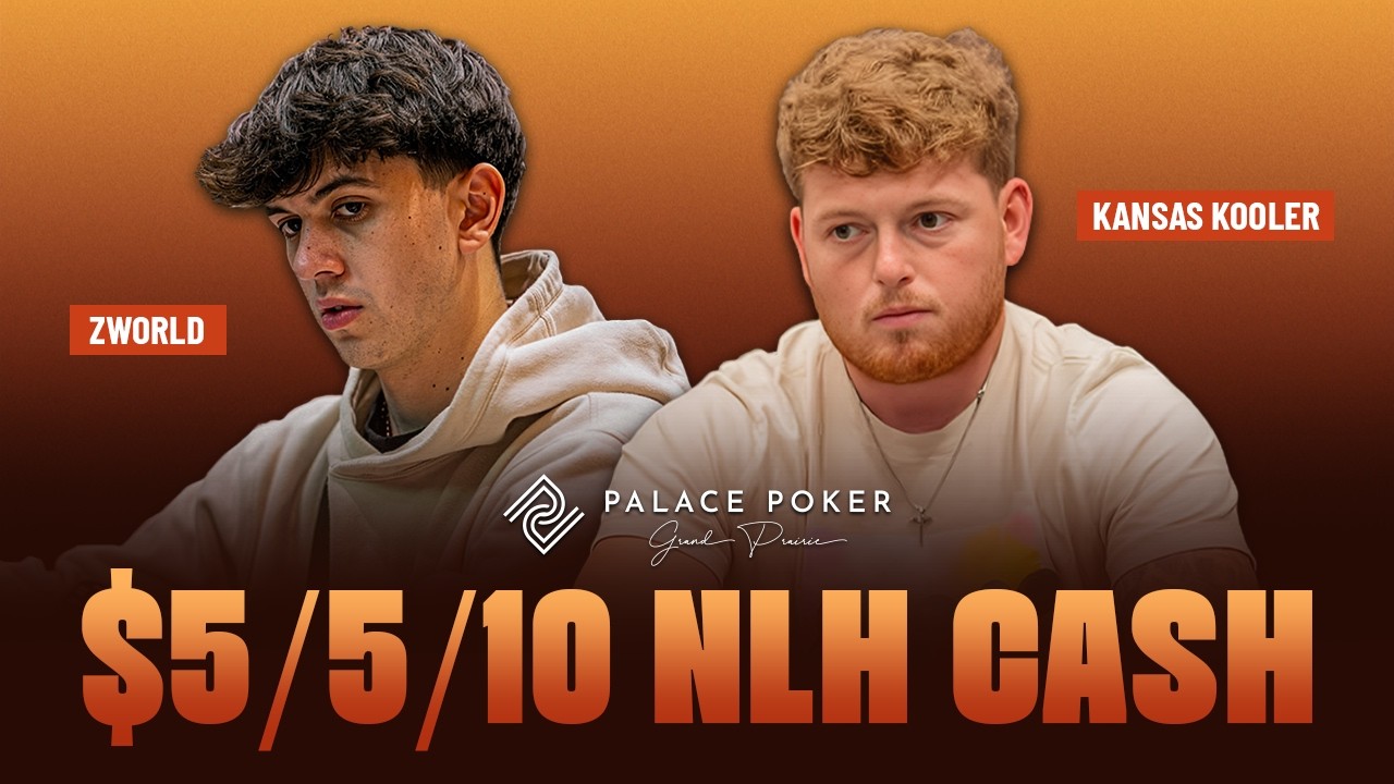 Kansas Kooler Returns to Battle ZWorld & Play $5/10 NLH Cash Live Poker!