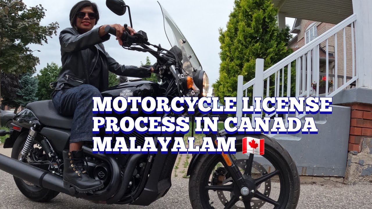 How to get a motorcycle license in Ontario Canada Malayalam? 🇨🇦  - Detailed Explanation