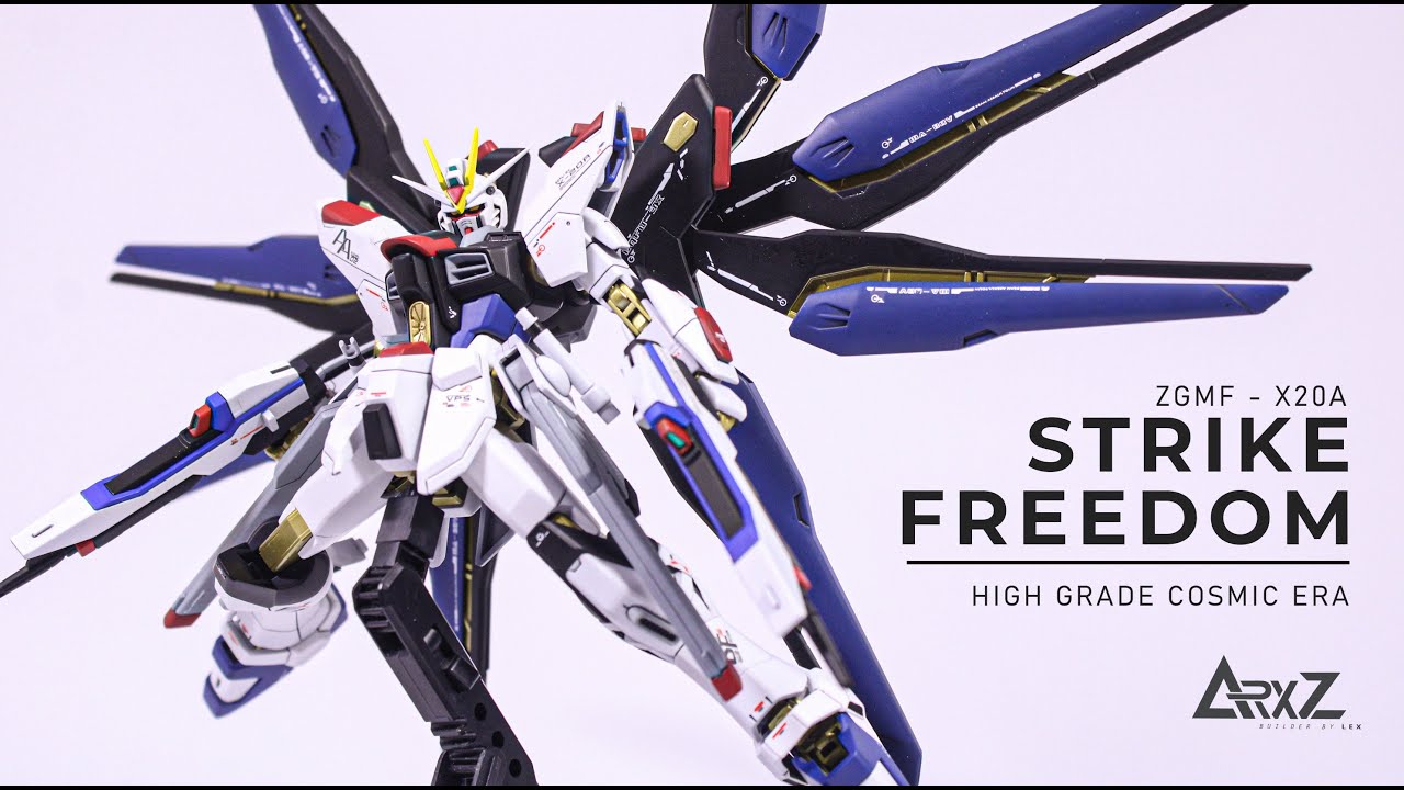 ArxZ's Gunpla - HGCE 1/144 Strike Freedom Gundam Repaint