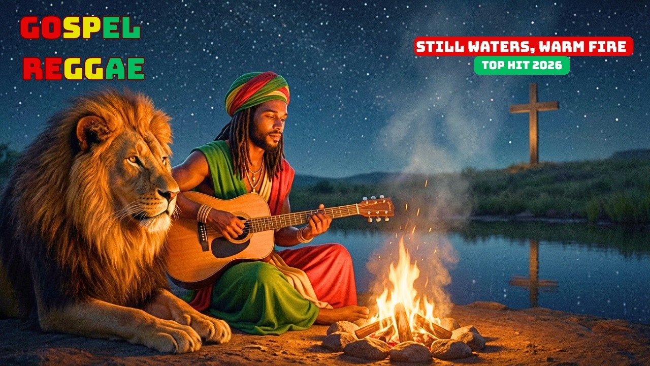 STILL WATERS, WARM FIRE – Uplifting Gospel Reggae Songs of Peace and Faith png