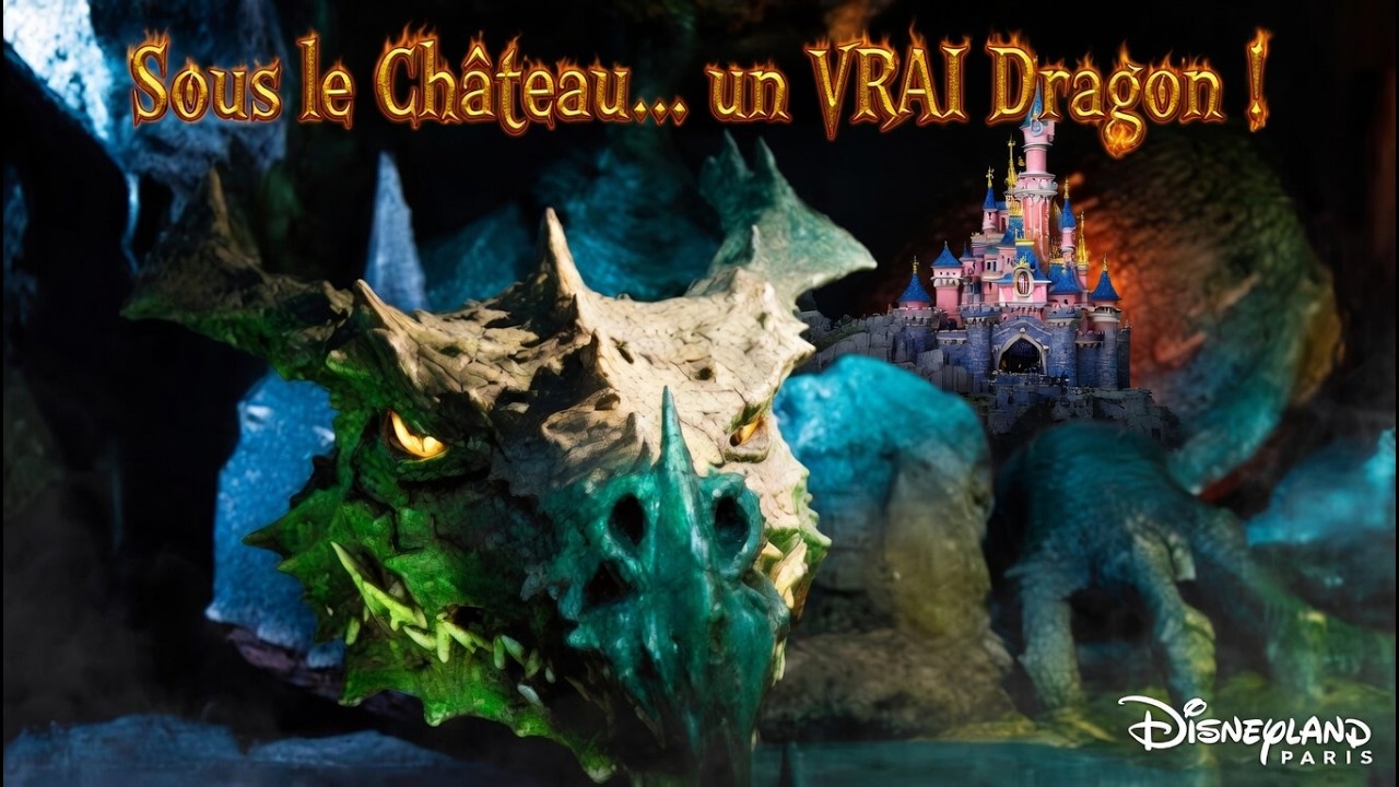 La ✨Tanière du Dragon✨, l’endroit à ne pas manquer…🐉🏰💕#disneyprincess #disney #disneylandparis #dlp 