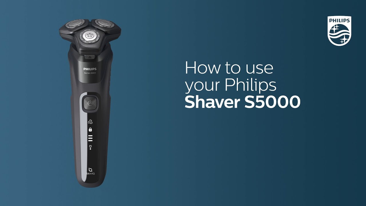 Philips Shaver S5000 with SkinIQ Technology