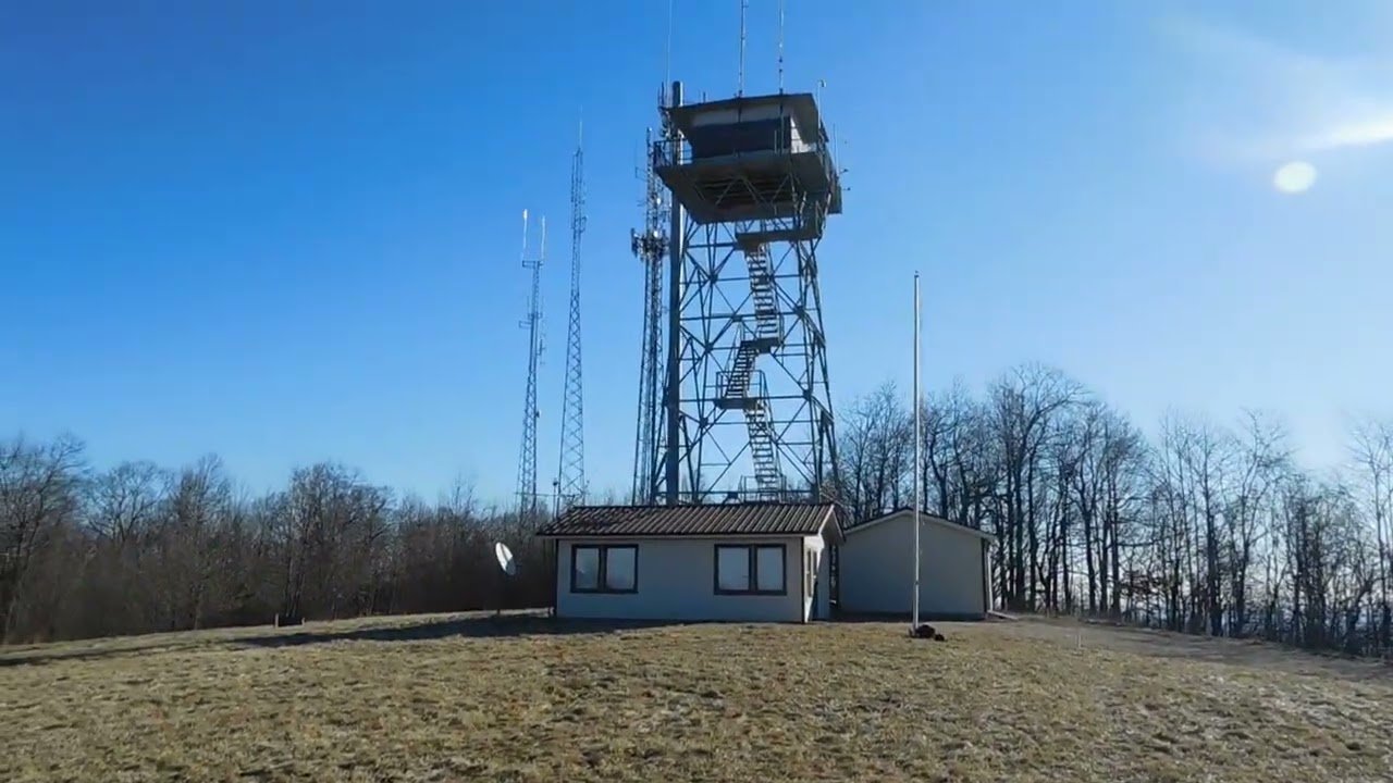 Hike Up to the Glassy Mountain Fire Tower