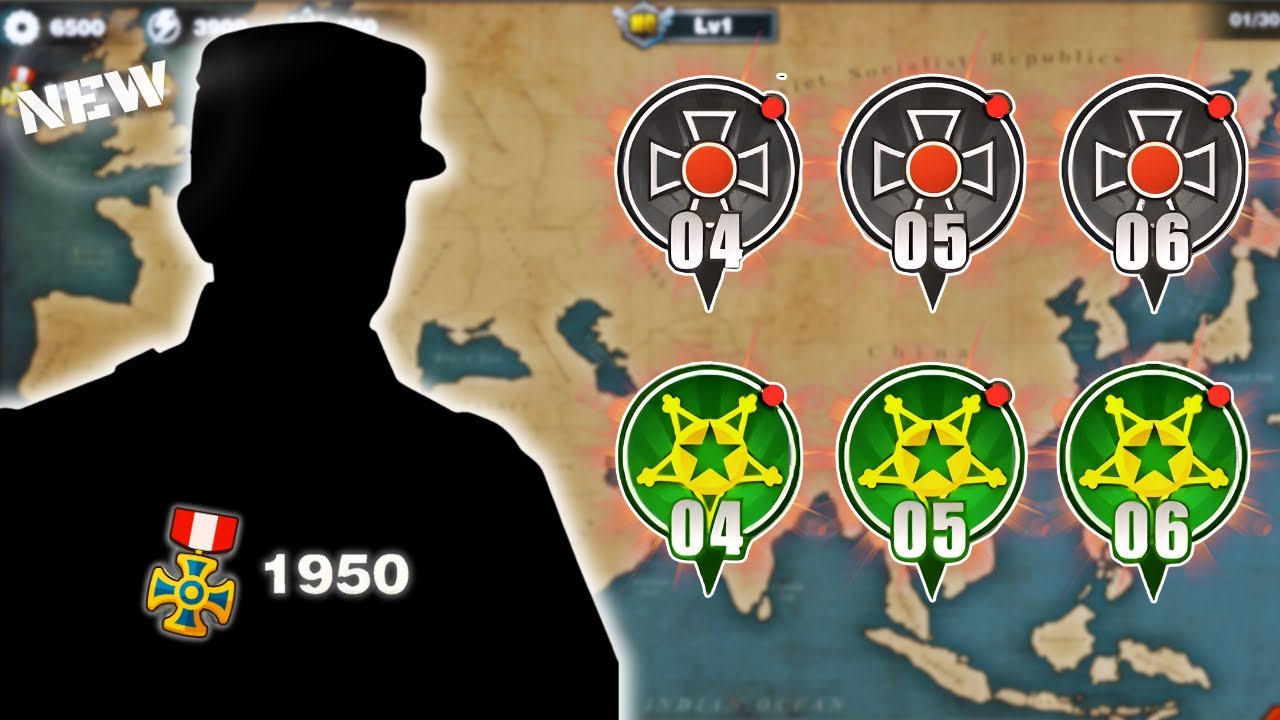 NEW TANK GENERAL | Axis and Allies 4-5-6 | World Conqueror 3