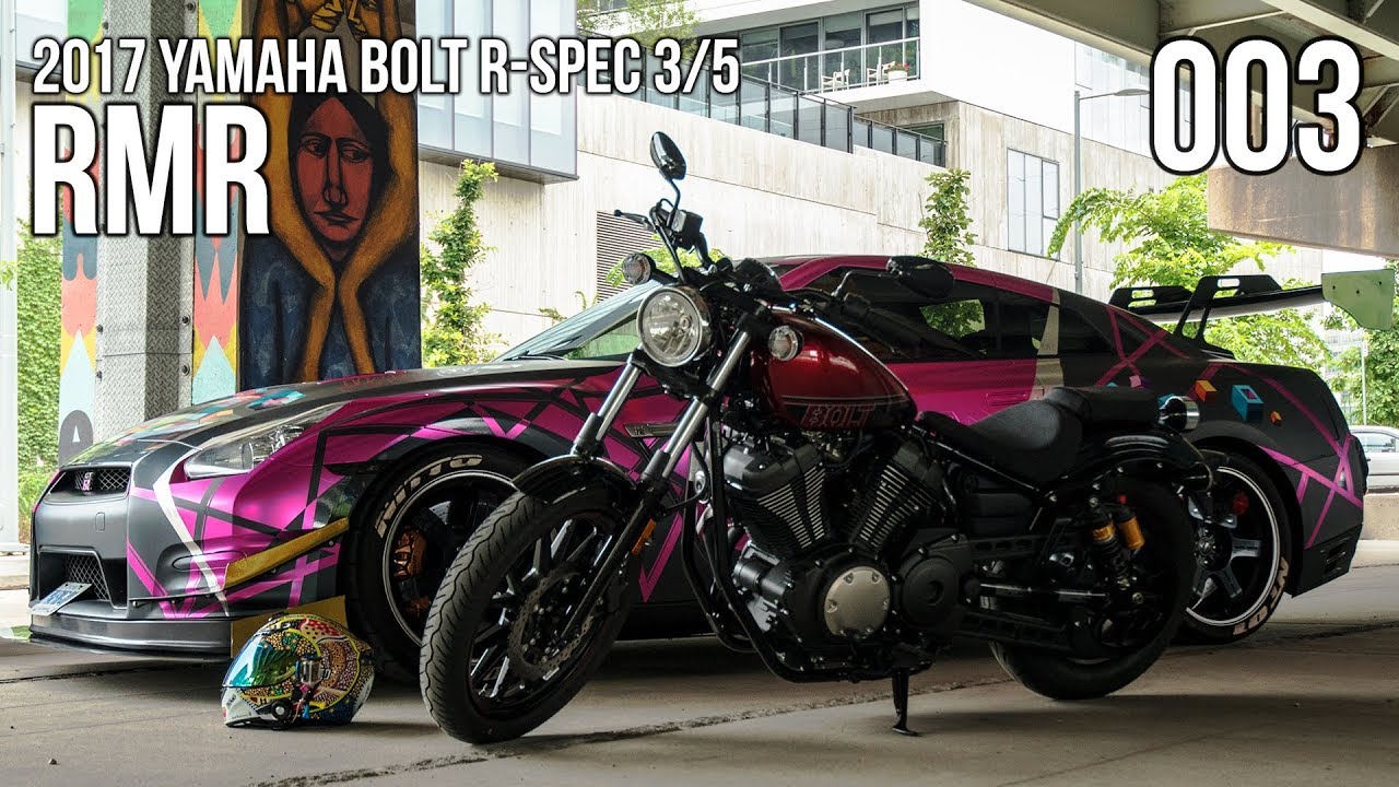 The Coolest GTR You'll See | 2017 Yamaha Bolt R-Spec Review | RMR 003
