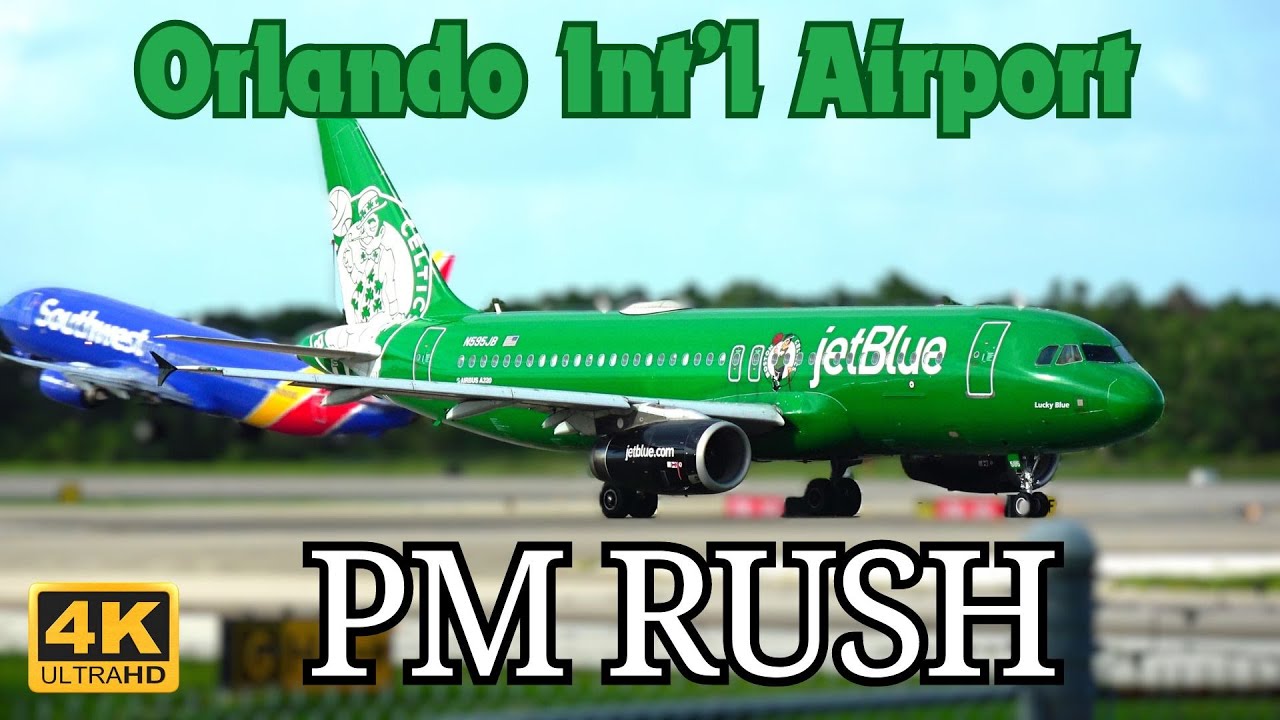 #4K ORLANDO INT'L AIRPORT 6/20/24 #aviation #new #plane #best #popular #airport