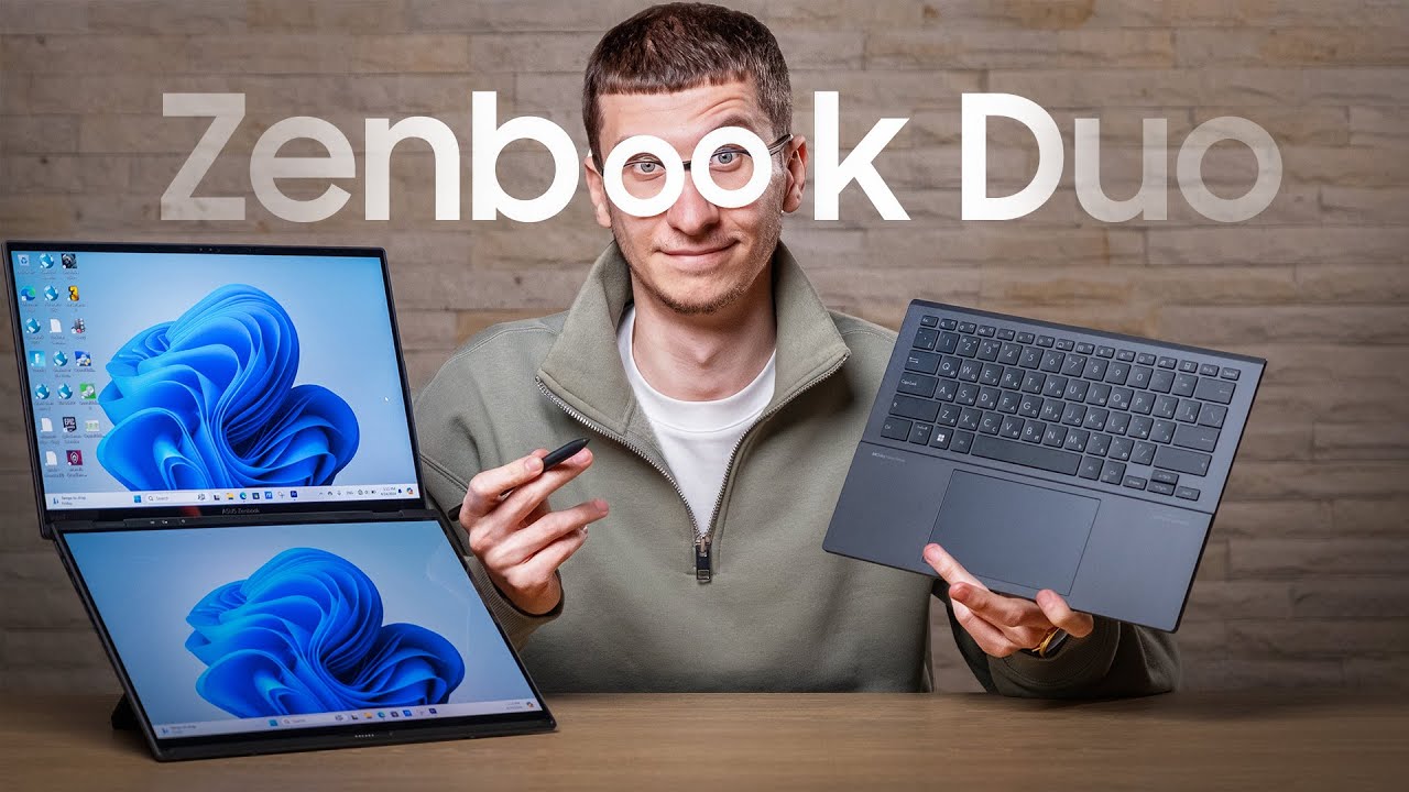 UNICUL laptop pe Windows care m-a surprins - Asus Zenbook Duo