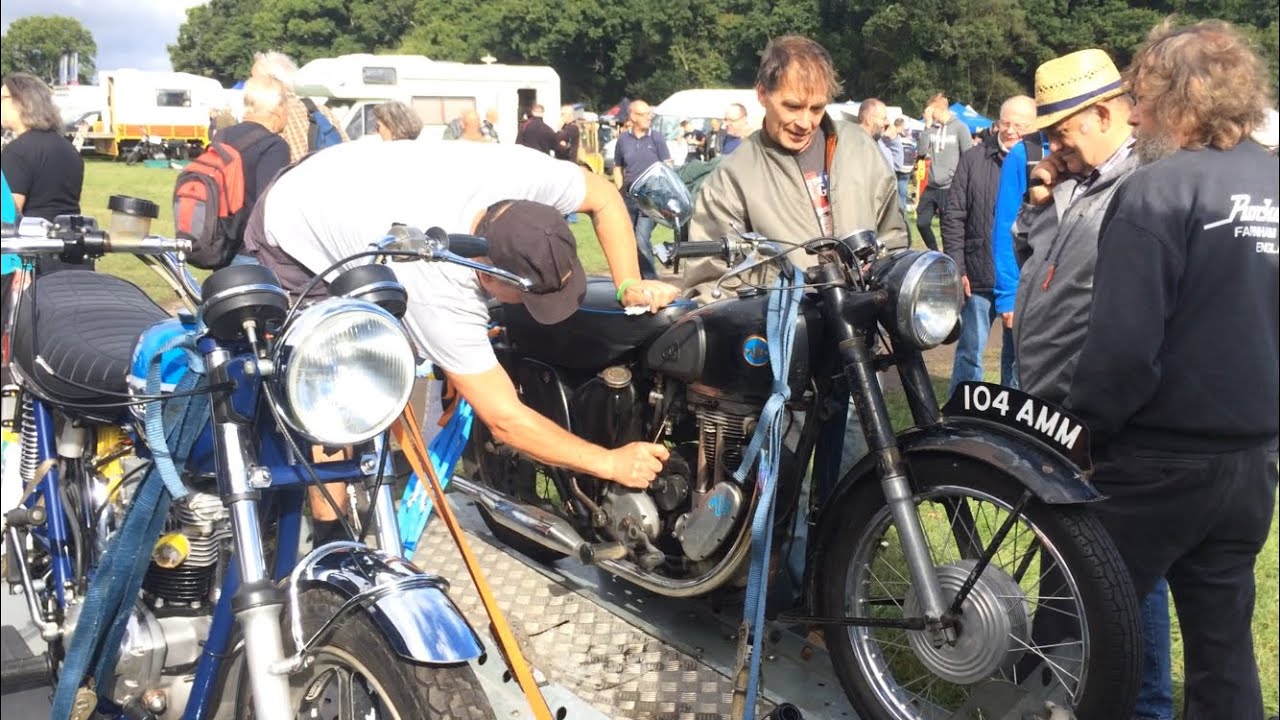 Netley Marsh Eurojumble 2022 - Vintage & Classic Motorcycles & Autojumble Bike Parts for Sale