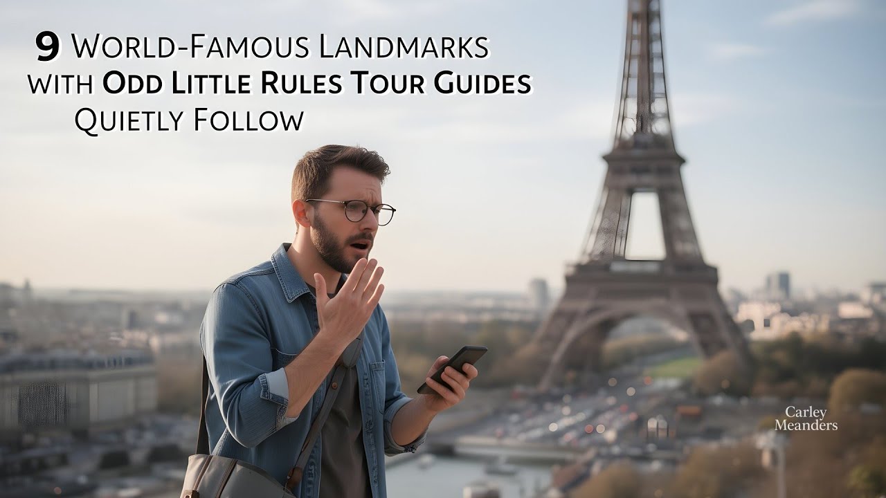 9 World-Famous Landmarks With Odd Little Rules Tour Guides Quietly Follow