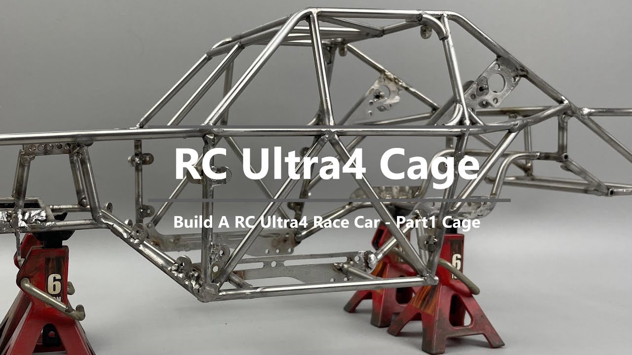 【RC Ultra4 #01】How to build a RC Ultra4 Car? Part 1-Tube chassis 管架車身
