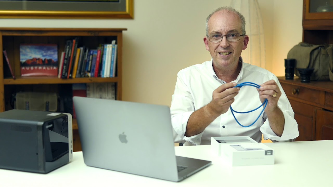 QNAP Customer Story | Nick Rains use QNAP 10GbE solution to improve his work effectively (EN)