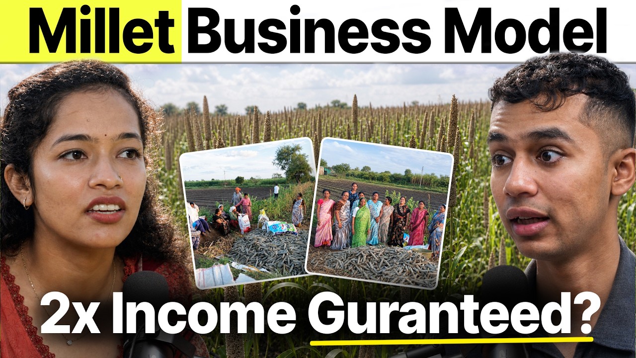 Millet Farming After IIT | ₹70,000 to ₹5 Crore, Swiss Patent, 7500 Farmers and Double Income | Fu...