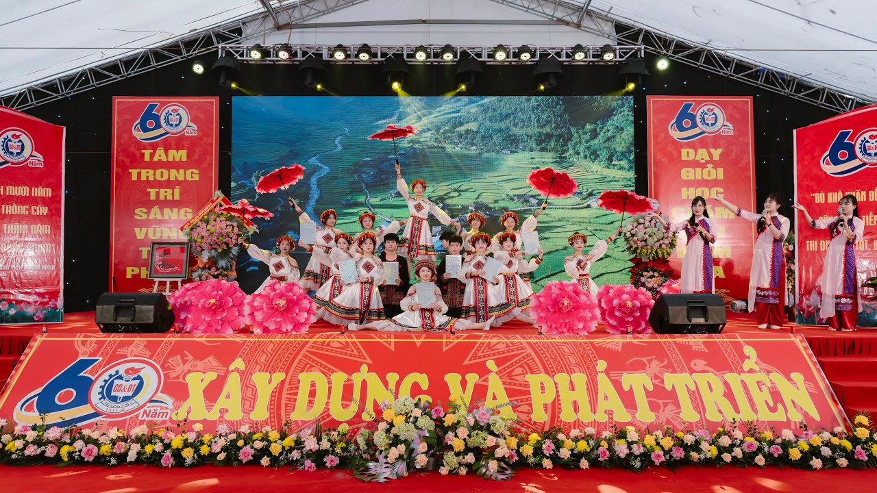 Lễ kỷ niệm 60 năm Thành lập trường THCS Vật Lại - 4K