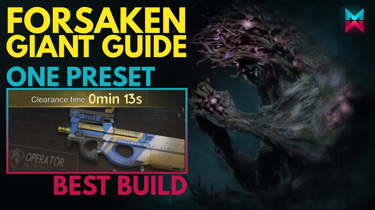 Best Forsaken Giant Farming Guide: ONE Preset - 13s! Farm New Mods  Easily! Once Human Tips & Tricks