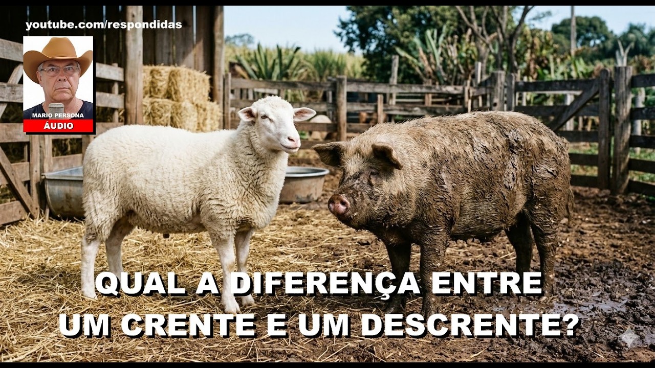 Qual a diferença entre um crente um descrente? 1 Tessalonicenses 2 e 3 - Mario Persona [ÁUDIO]