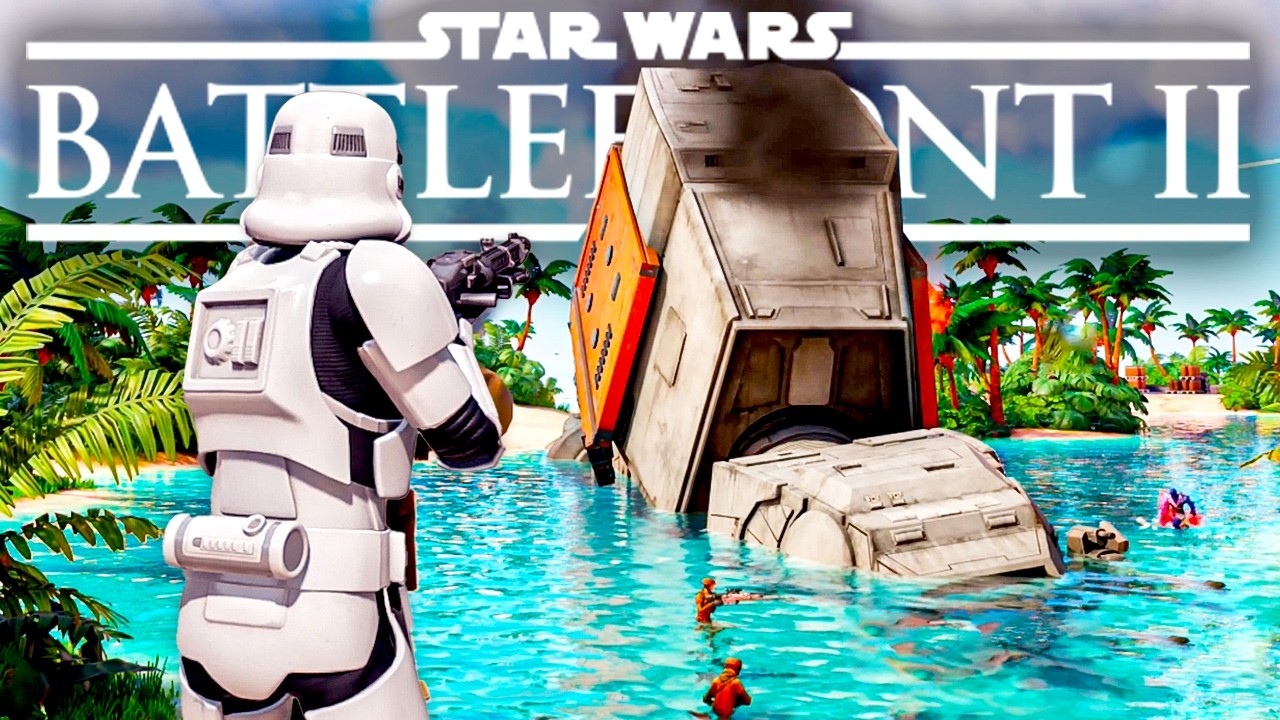 Поэтому я поиграл во ВСЕ копии Fortnite из Battlefront 2...
