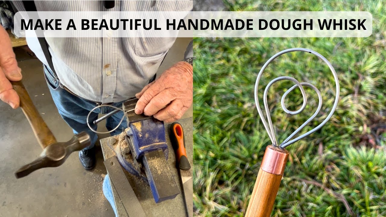 How to Make Your Own Danish Dough Whisk (my Dad gives a demonstration of the process).