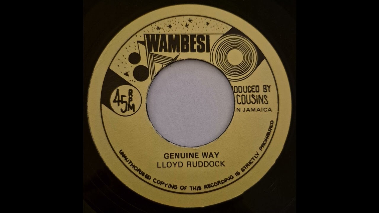 Lloyd Ruddock - Genuine Way - Wambesi 7inch RE 197x